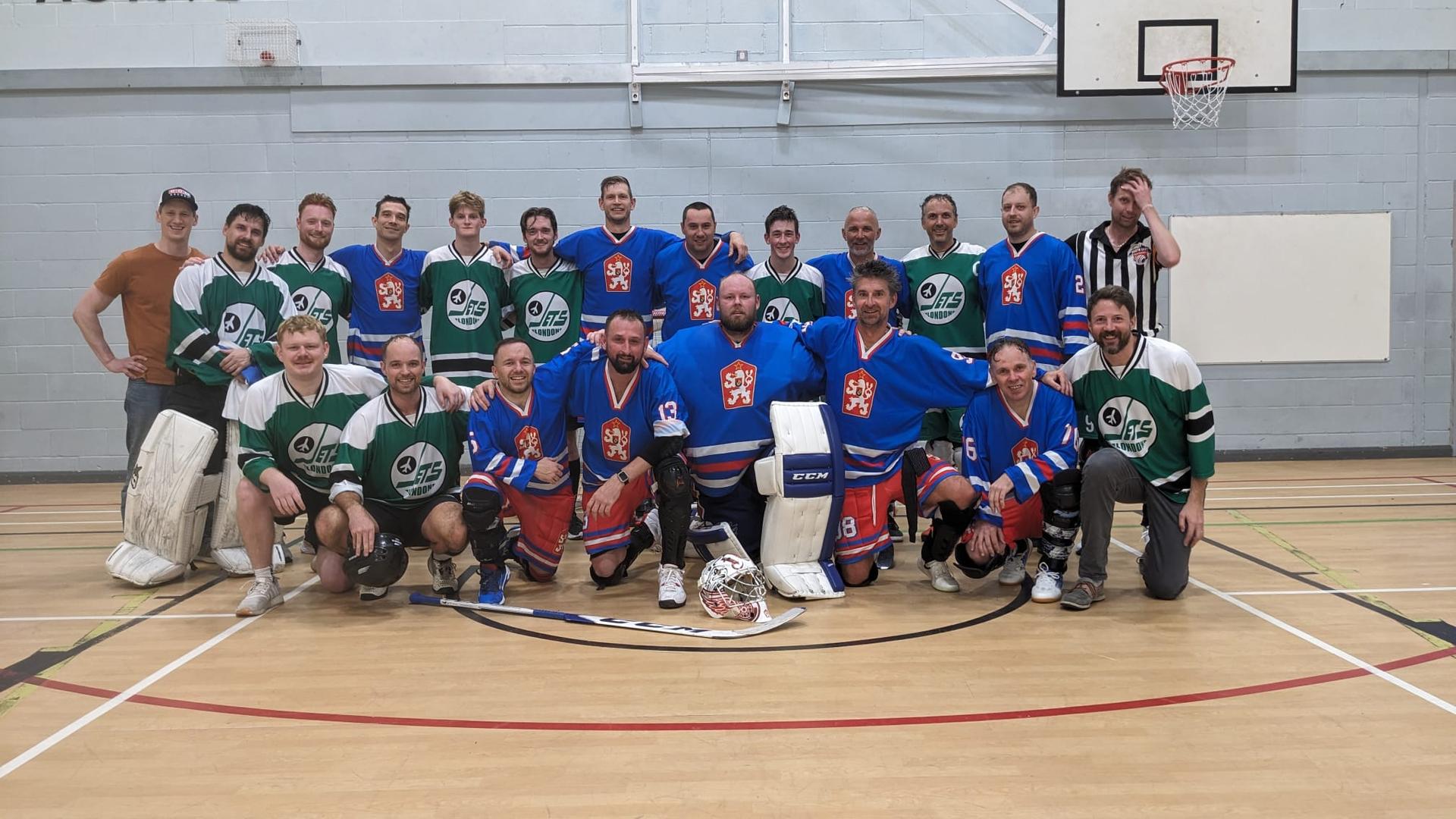 London Jets & London Czechoslovakia Combined Teams Picture